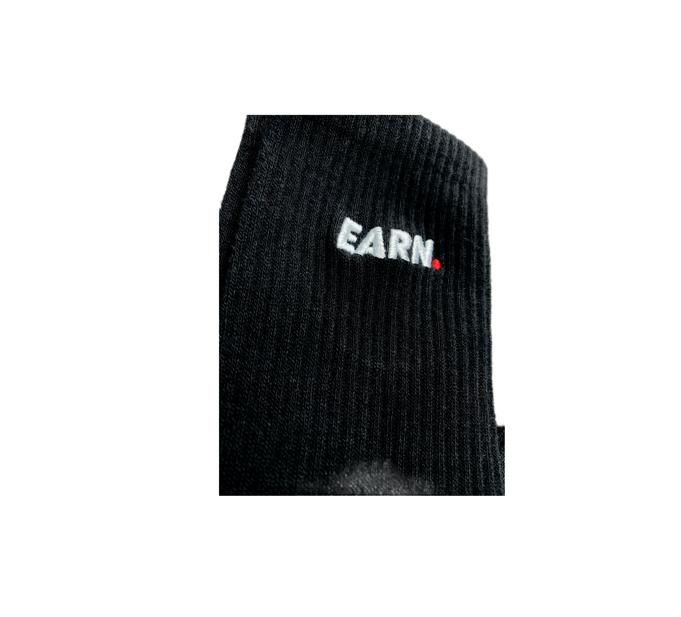 Earn Classic Crew Sock (BLACK)