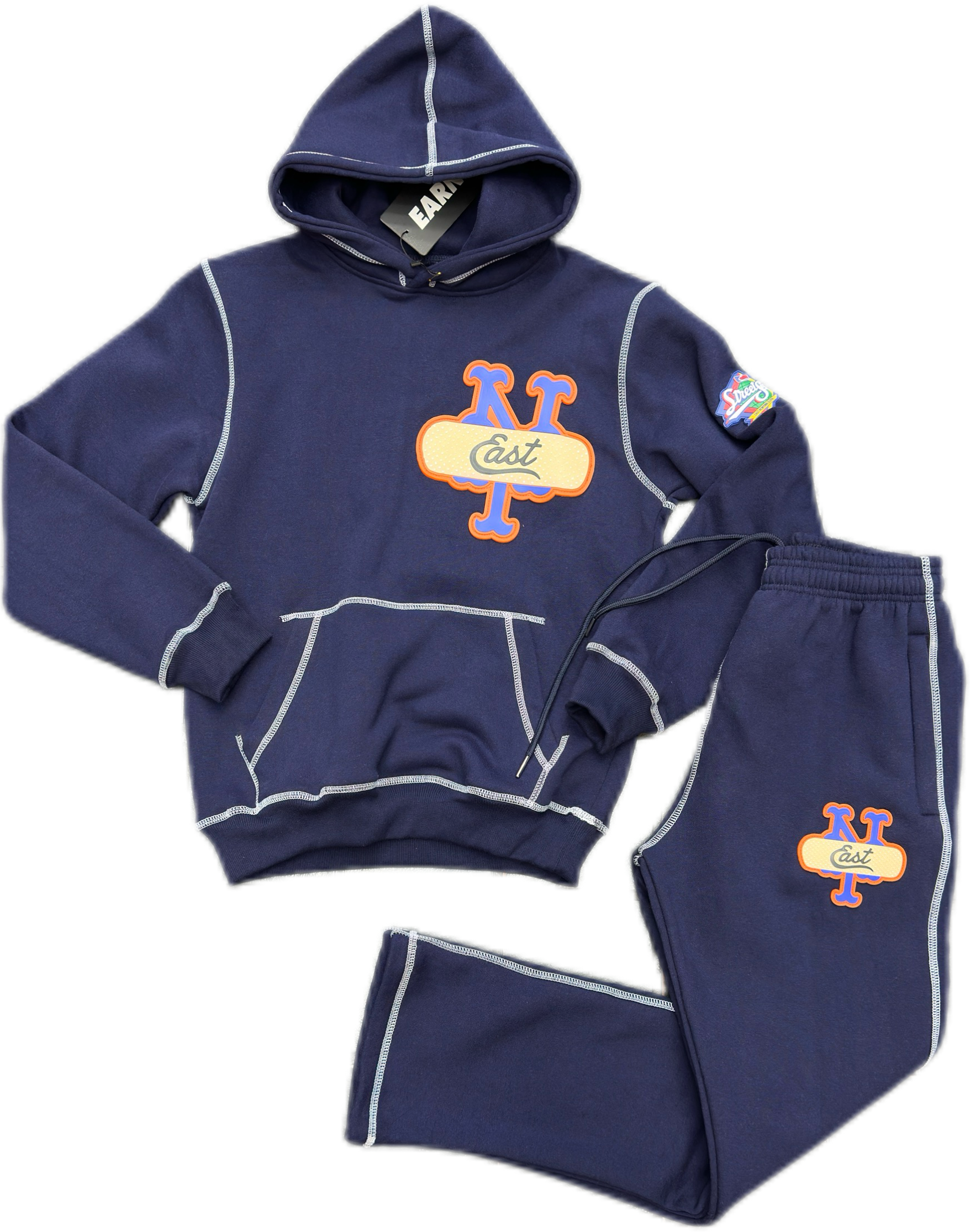ENY Neighborhood Sweatsuit (Navy Mets)