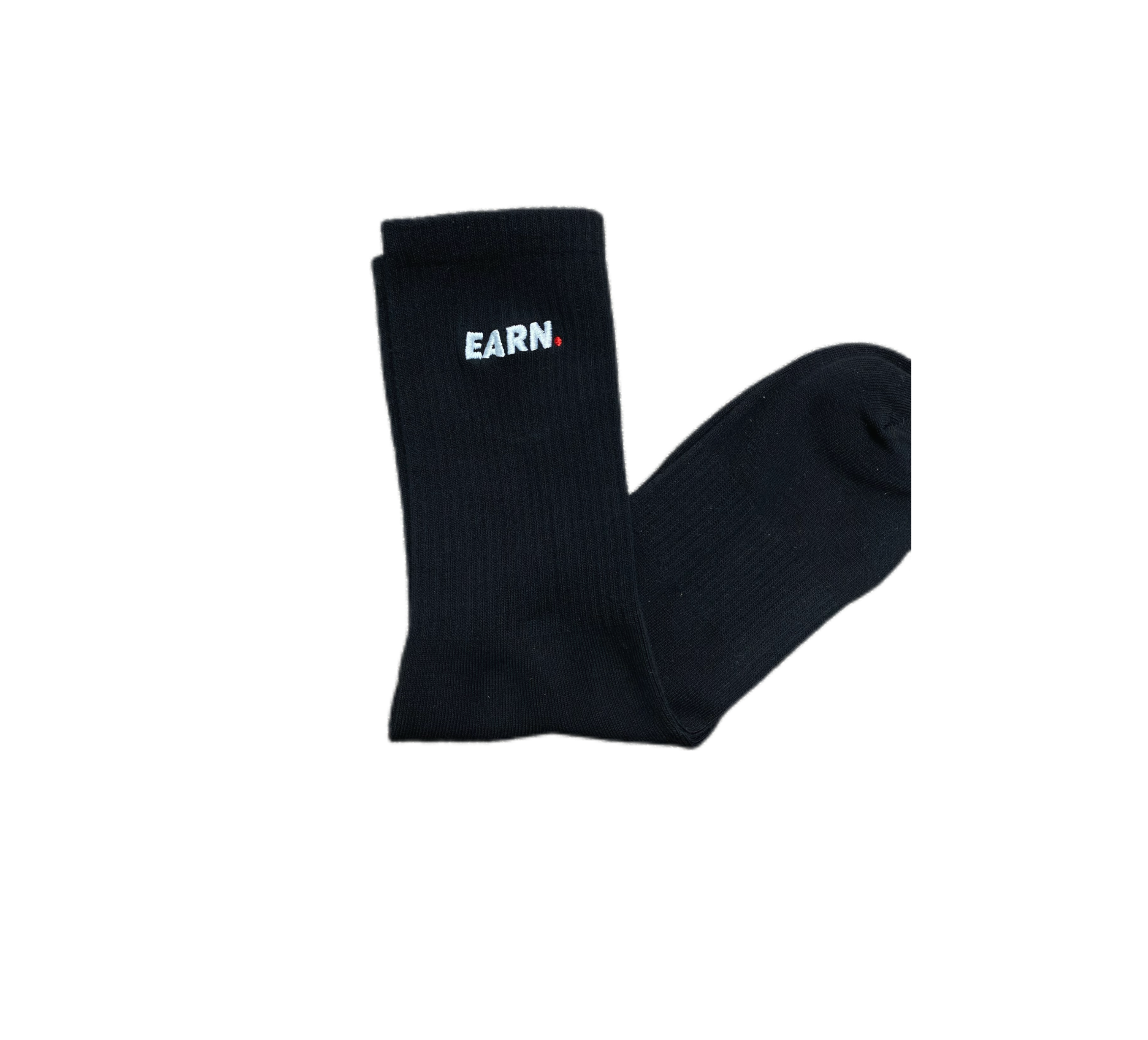 Earn Classic Crew Sock (BLACK)