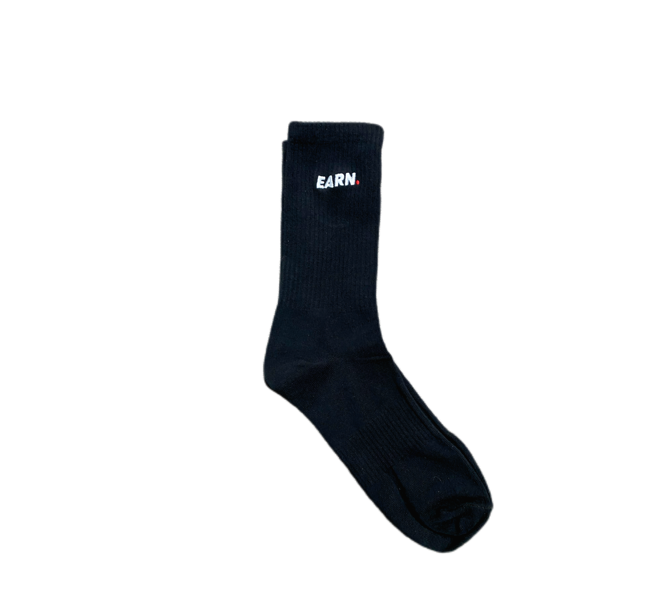 Earn Classic Crew Sock (BLACK)