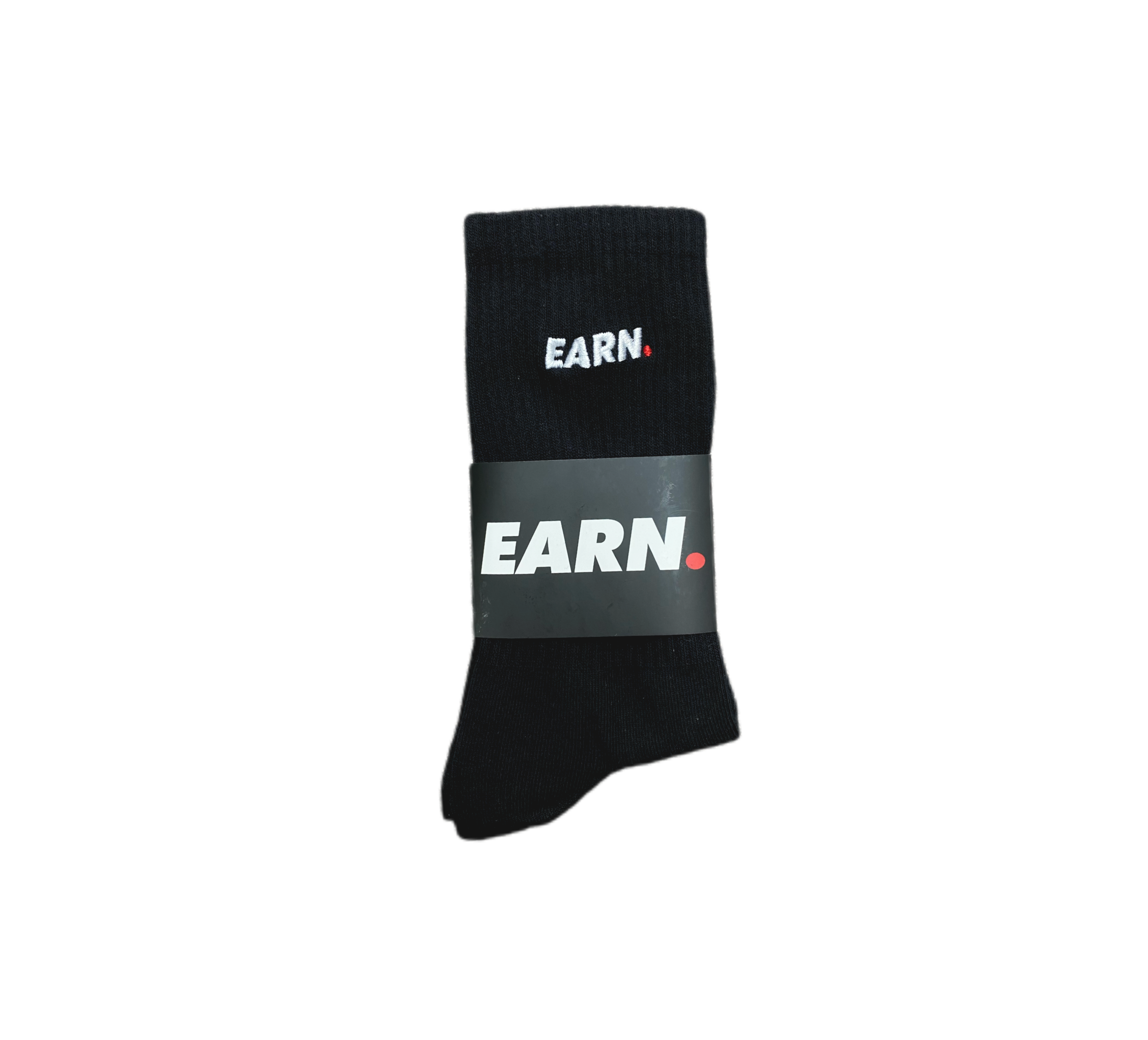 Earn Classic Crew Sock (BLACK)