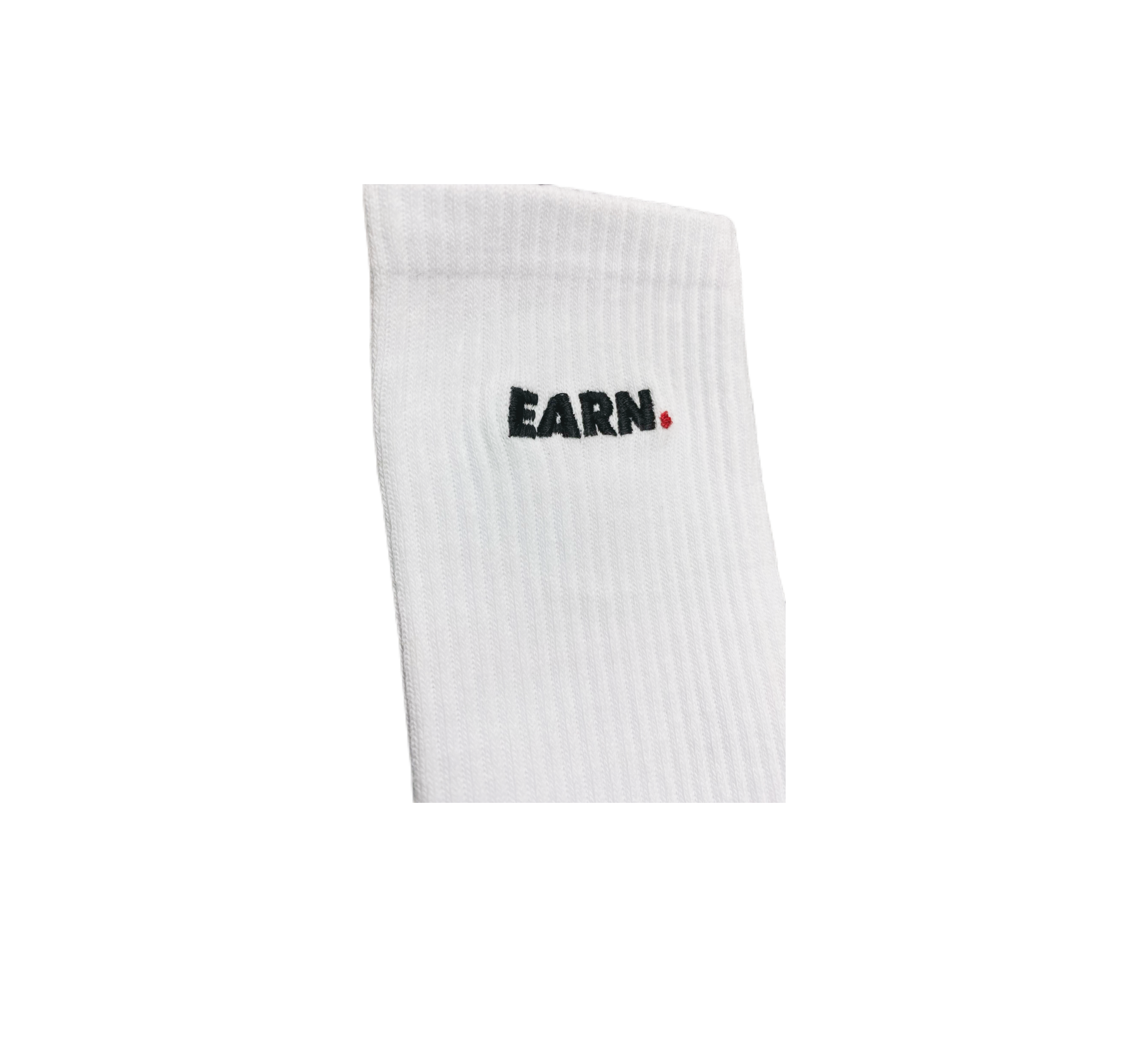 Earn Classic Crew Sock (WHITE)