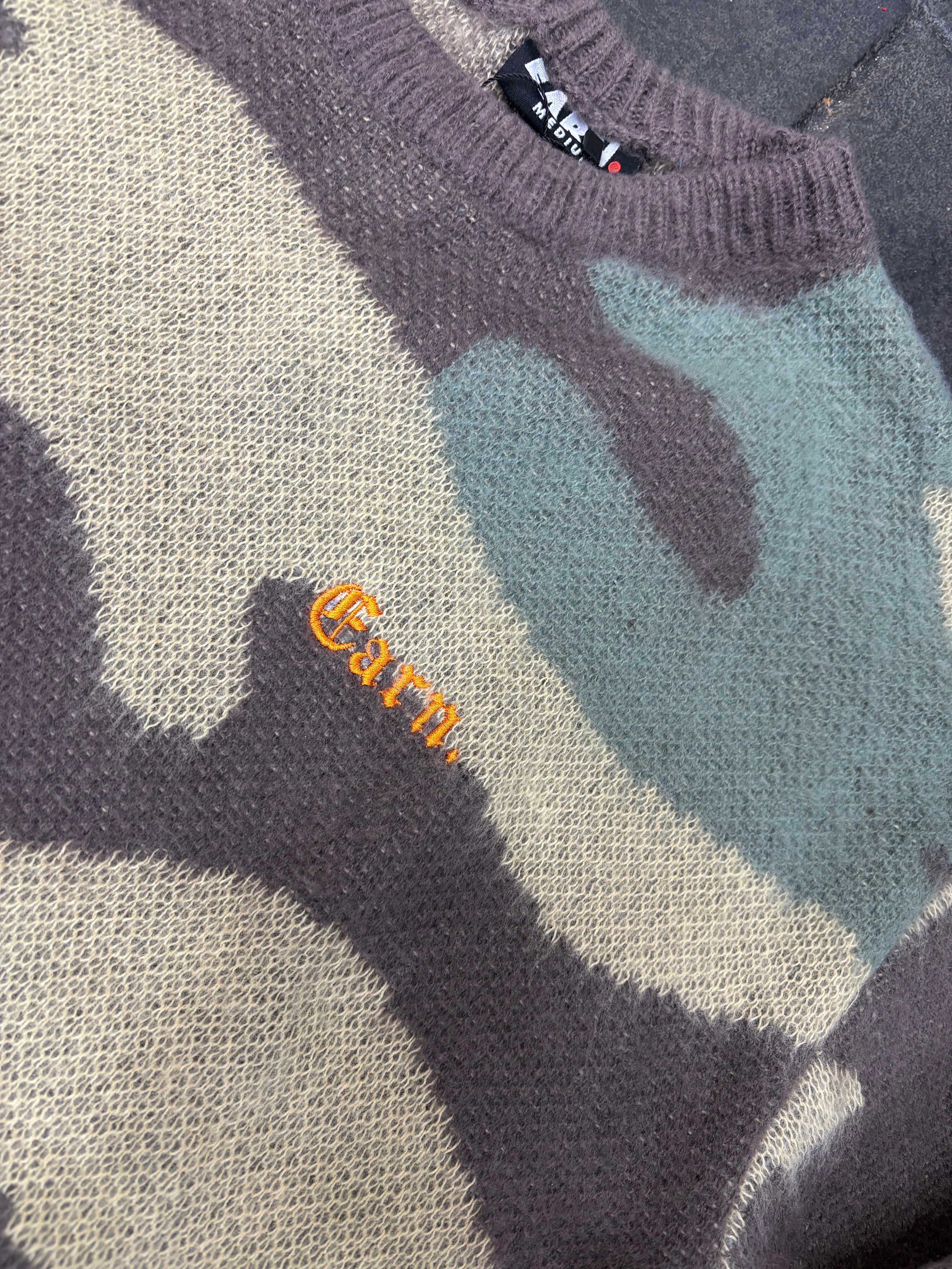 EARN CAMO KNIT