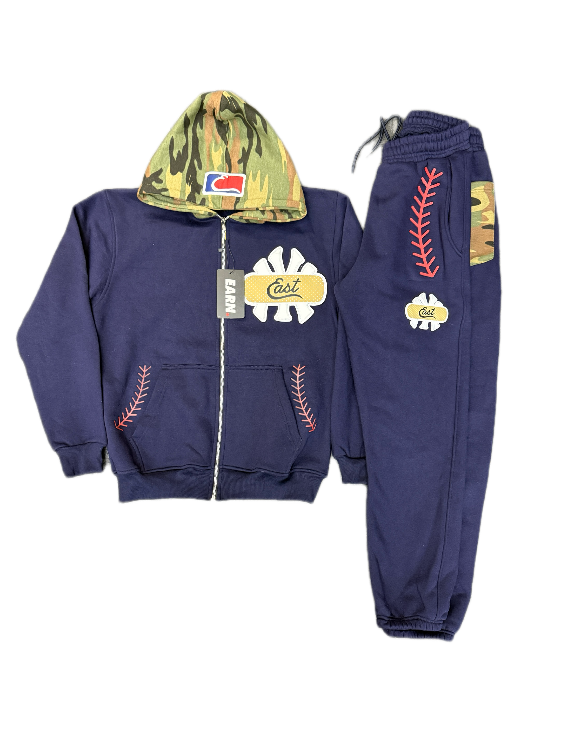 ENY HOME RUN (Navy) SWEATSUIT