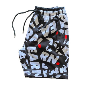 E DOT LOGO SHORTS