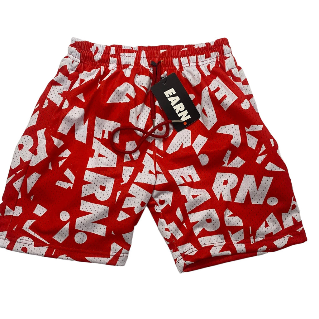 E DOT LOGO SHORTS