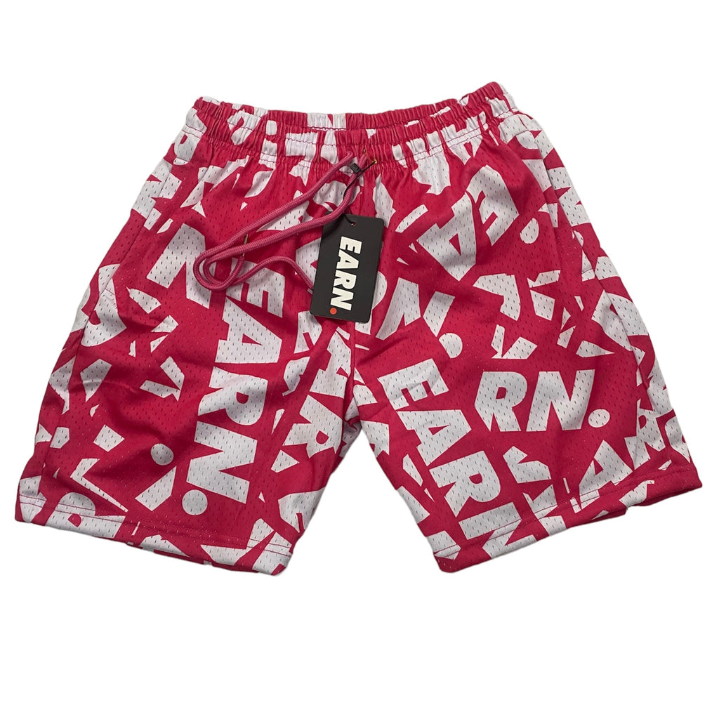 E DOT LOGO SHORTS