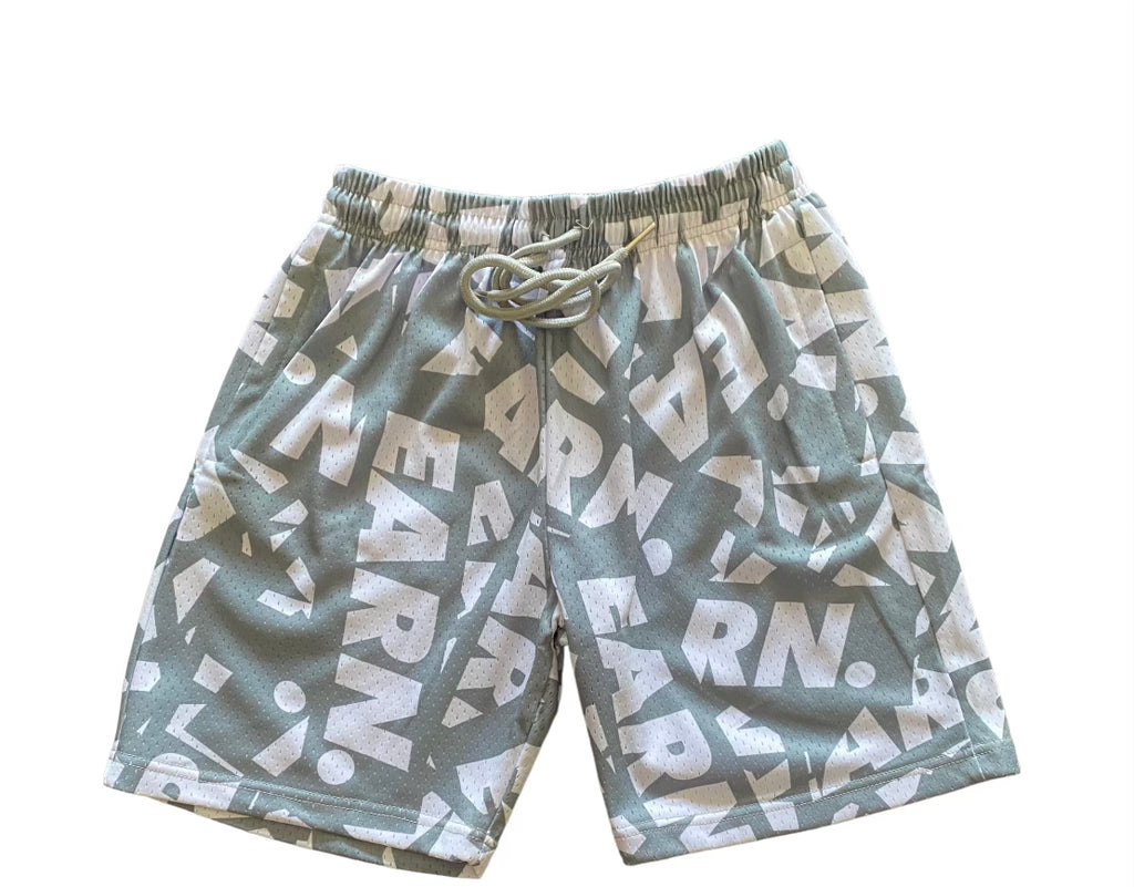 E DOT LOGO SHORTS