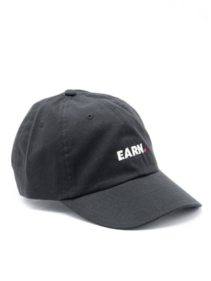 EARN W/ DOT DAD HAT - BLACK