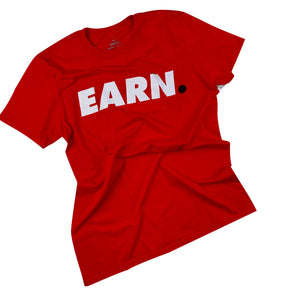 EARN W/ DOT TEE - RED