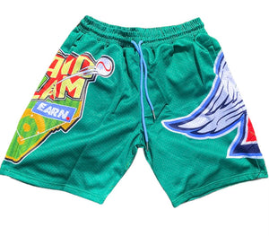 EARN ANGEL SHORTS (GREEN)