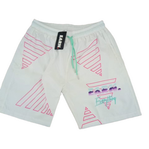 EARN EVERYTHING SHORTS (WHITE)