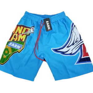 EARN ANGEL SHORTS (BLUE)